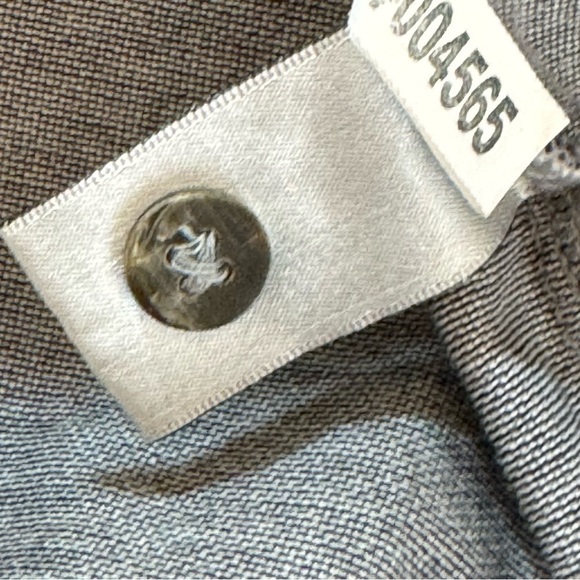 PING Polo Shirt Short Sleeve Mens Large Gray Mercerized Combed Cotton Logo Golf - Picture 5 of 9